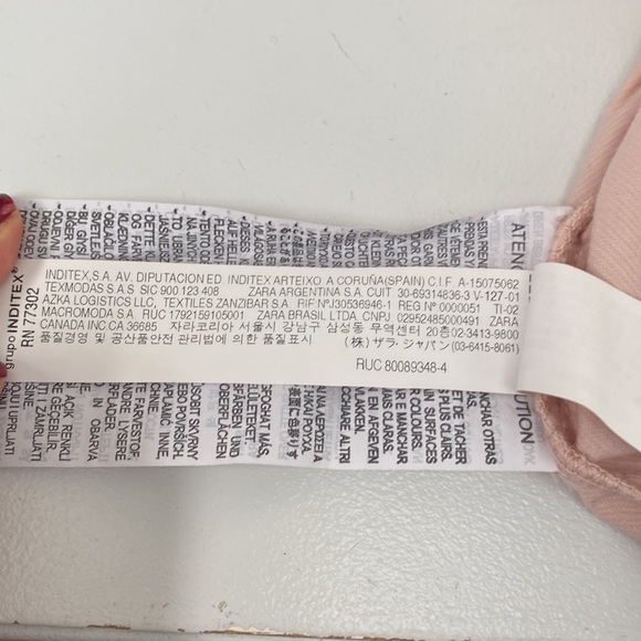 ❗️SOLD❗️Zara Babydoll Corduroy Dress Size S - Picture 8 of 8